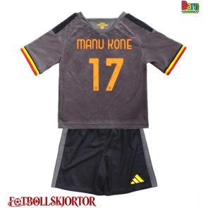 AS Roma Manu Kone #17 Tredje Kläder Barn 2026-27 Kortärmad (+ Korta byxor)